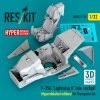 RESKIT RSU32-0110 F-35A Lightning II late cockpit (Hyperdetailed edition) for Trumpeter kit (3D Printed) 1/32
